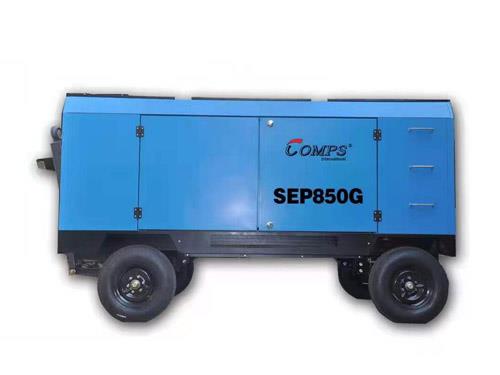 雙螺桿電動移動式空壓機